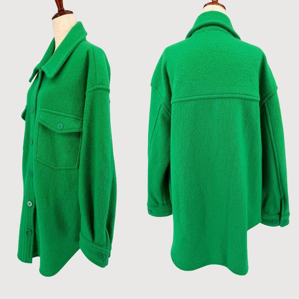 Aritzia Wilfred Free Ganna Jacket Merino Wool XL - Picture 5 of 9